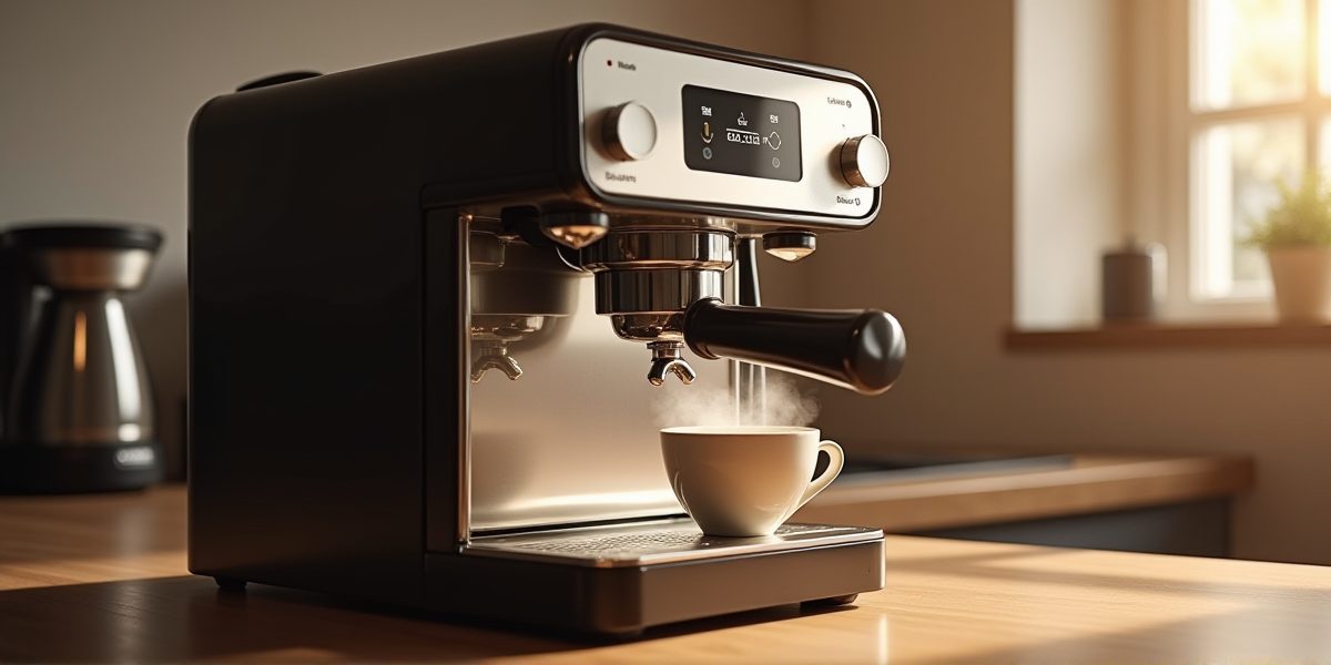 Кофеварка на кухне