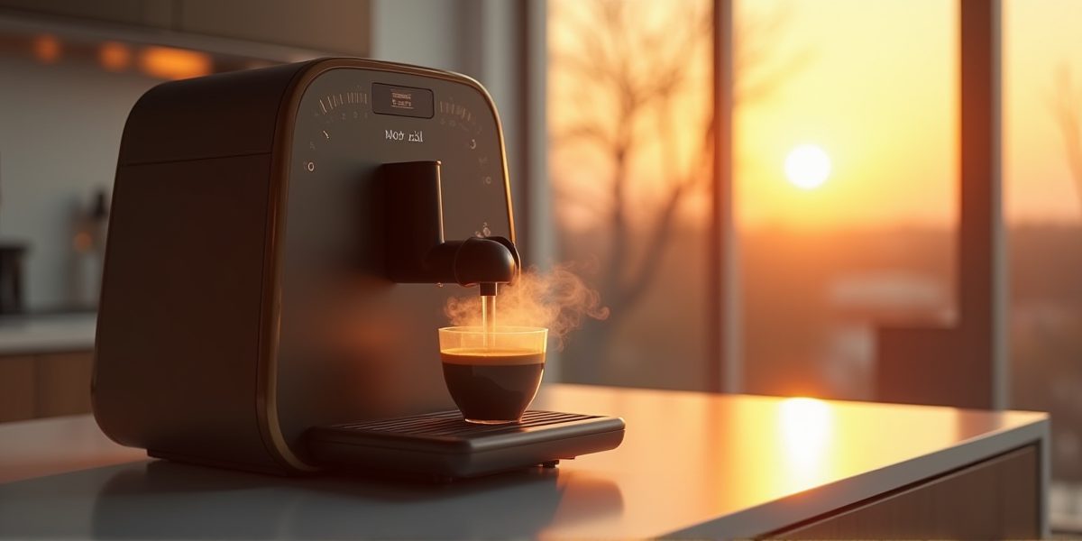 Встраиваемая кофемашина в кухонной мебели