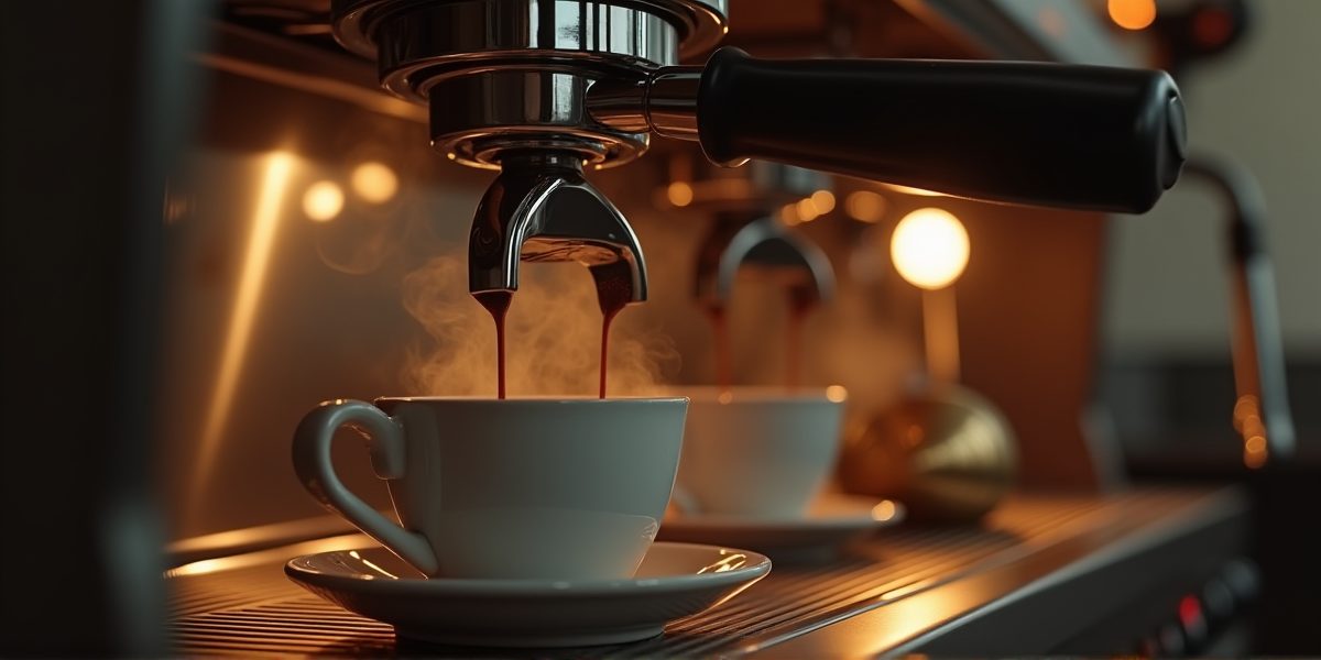 Капсульная кофемашина в интерьере