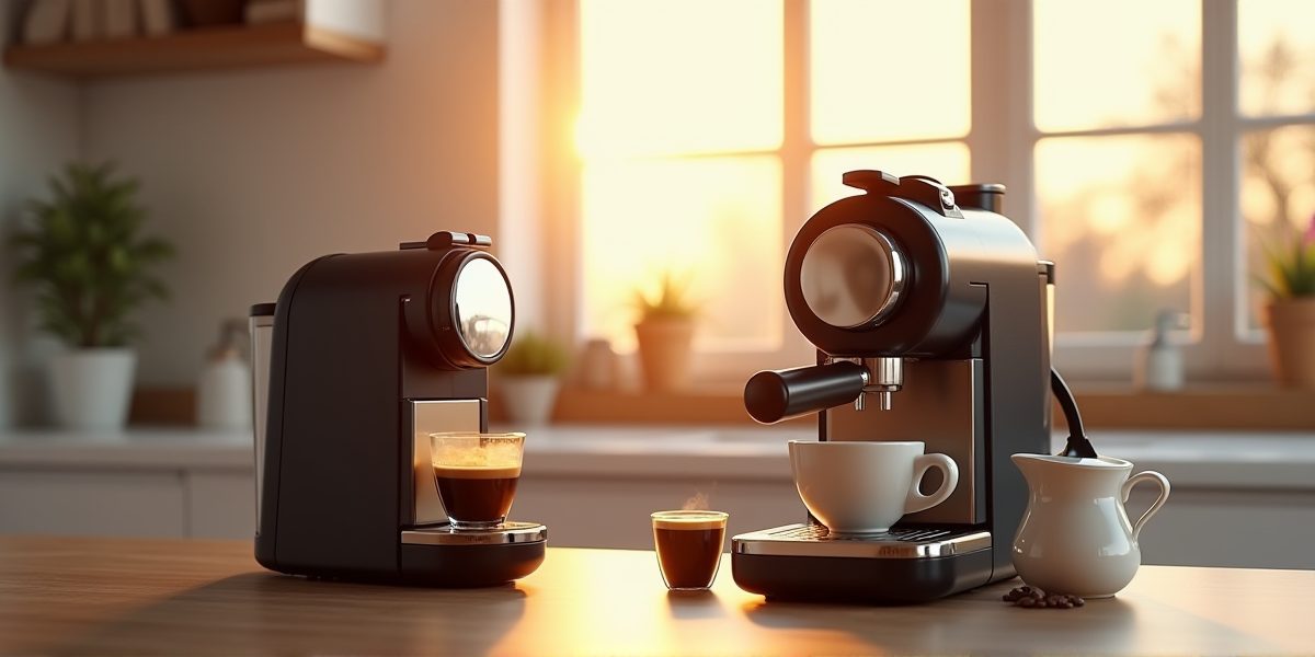 Ручная рожковая кофемашина