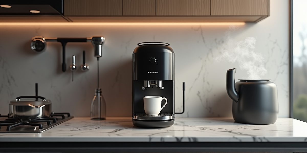 Работа кофемашины с помпой