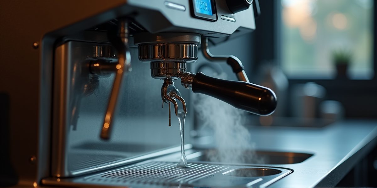 Подача воды в кофемашину