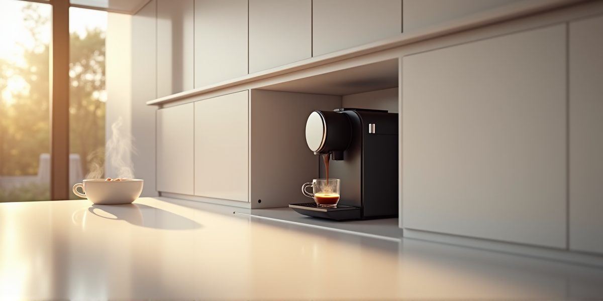 Подготовка ниши для кофемашины