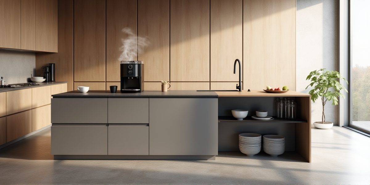 Размещение кофемашины вдали от влаги