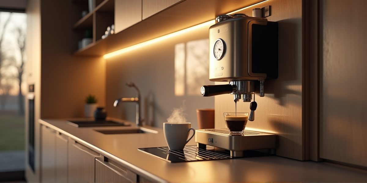 Кофемашина в современном интерьере