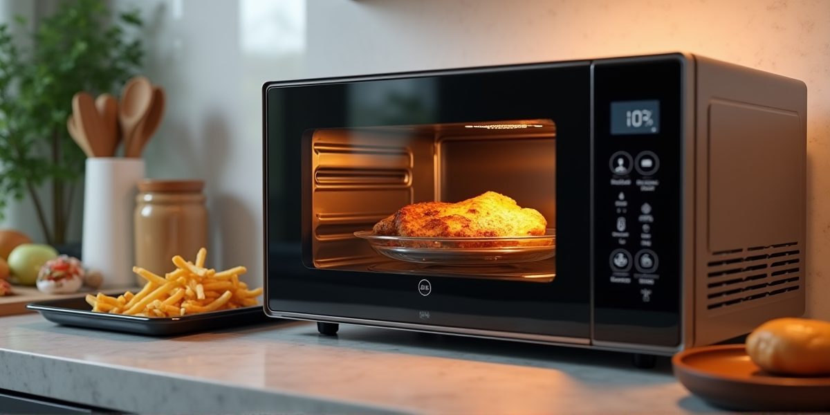 Механическая панель управления микроволновки