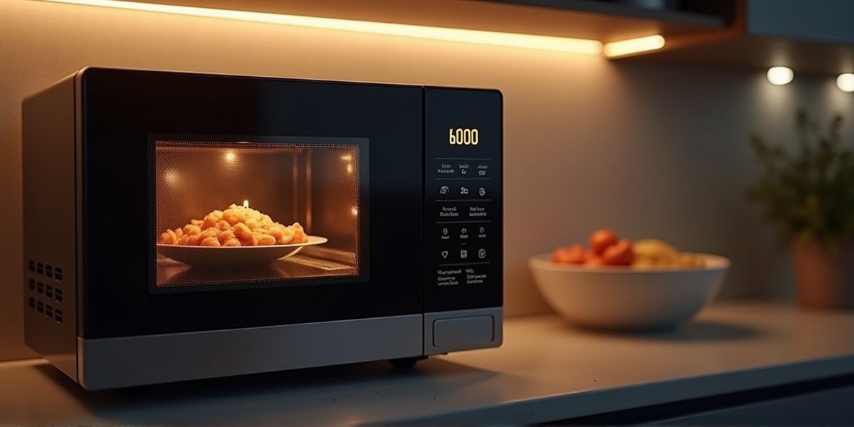 Электронная панель управления микроволновки