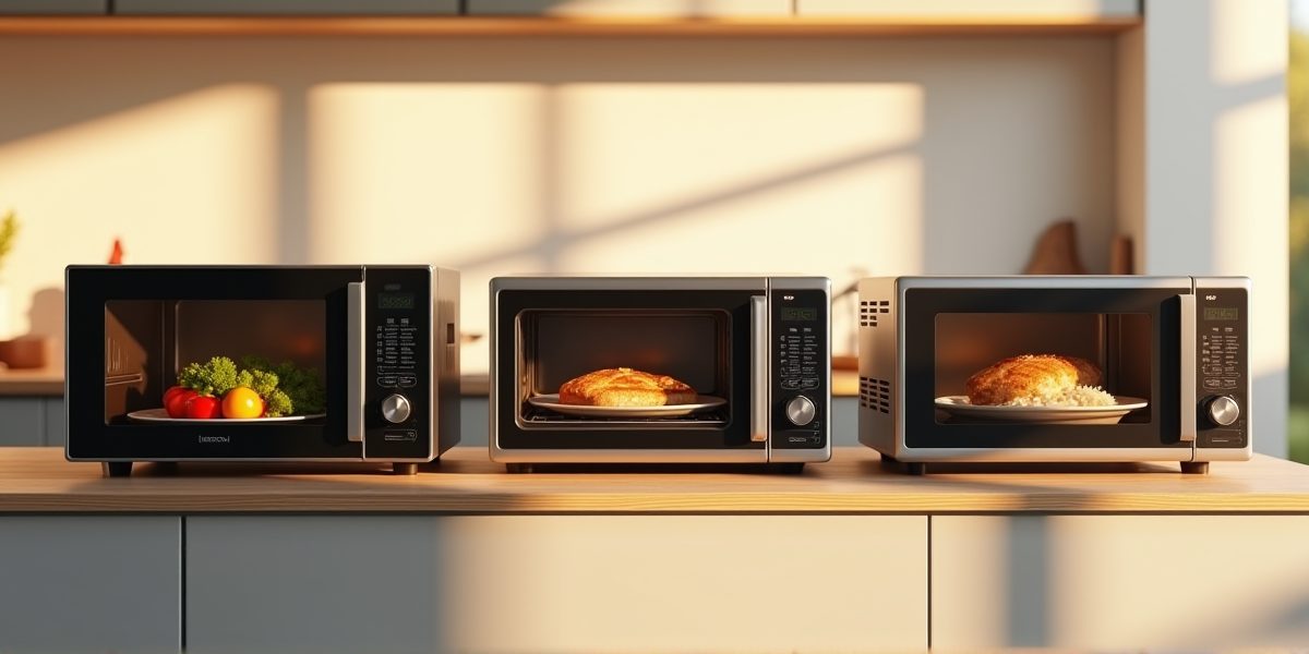 Микроволновка на кухне