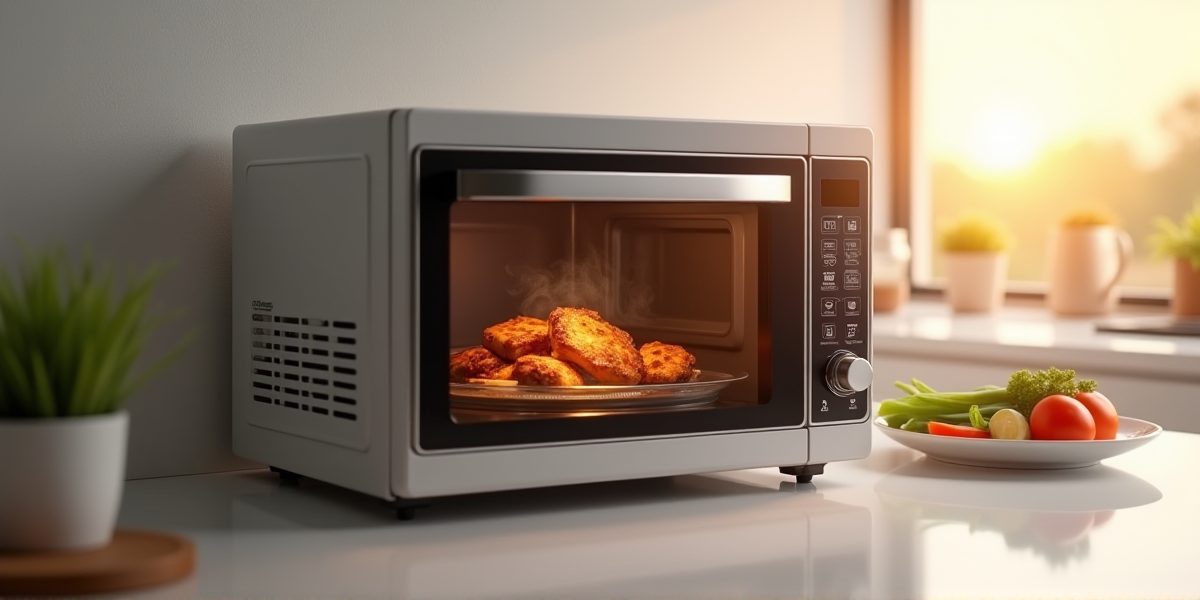 Микроволновка в кухне