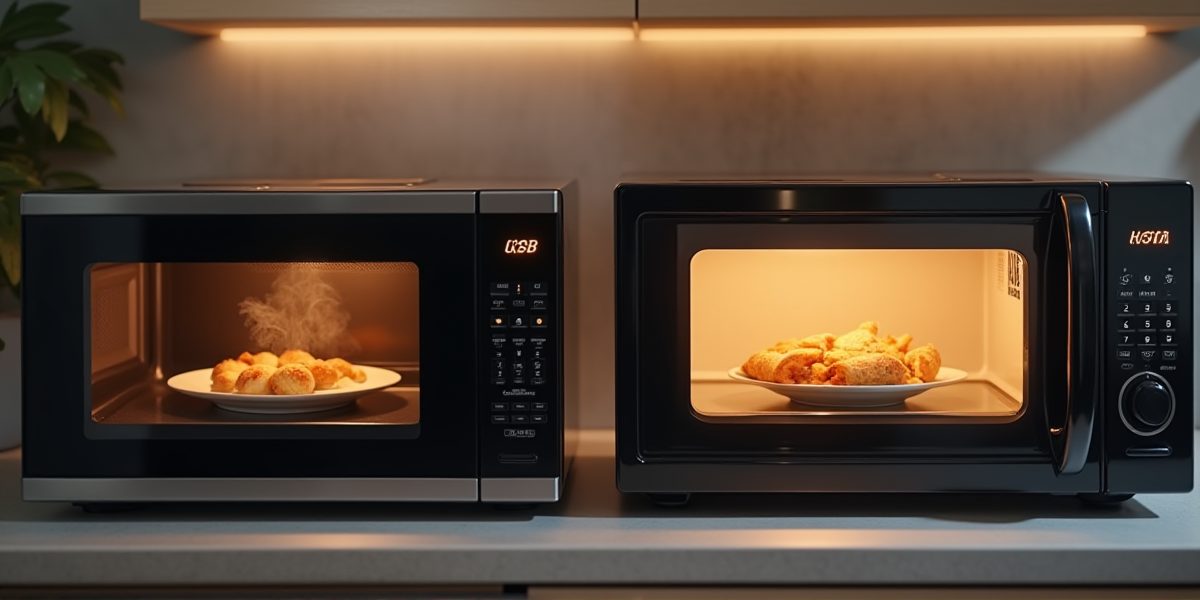 Разогрев еды в микроволновке