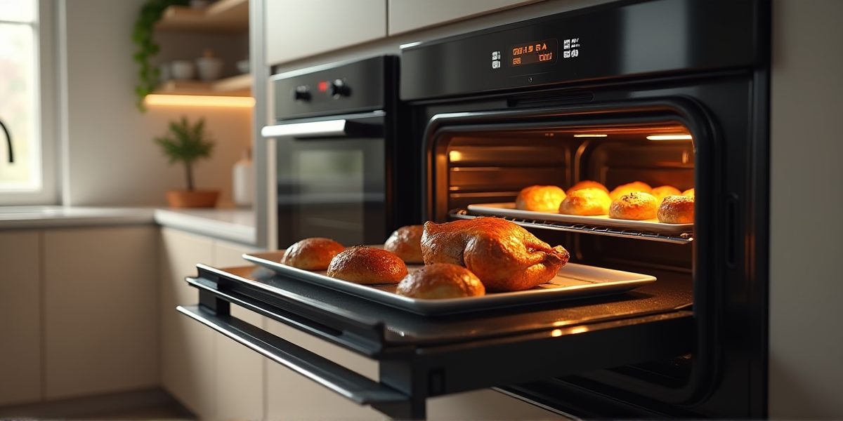 Сравнение традиционной духовки и микроволновки с конвекцией