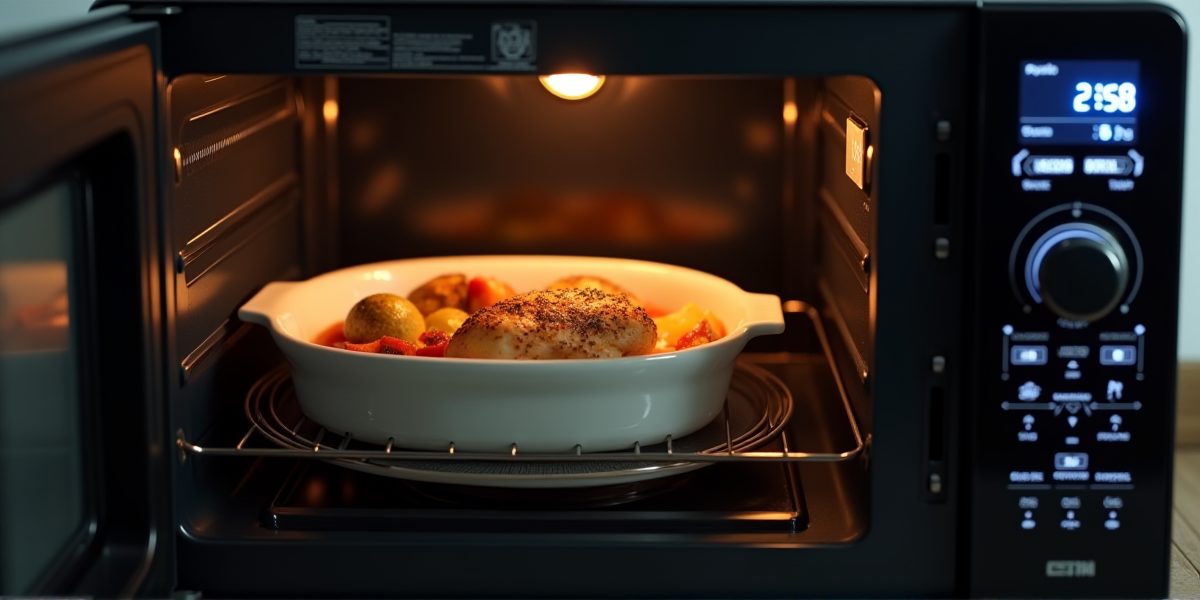 Результаты выпечки в микроволновке с конвекцией