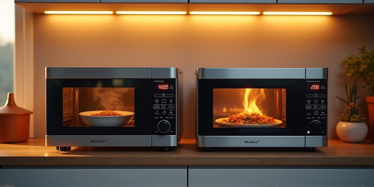 Размораживание продуктов в микроволновке