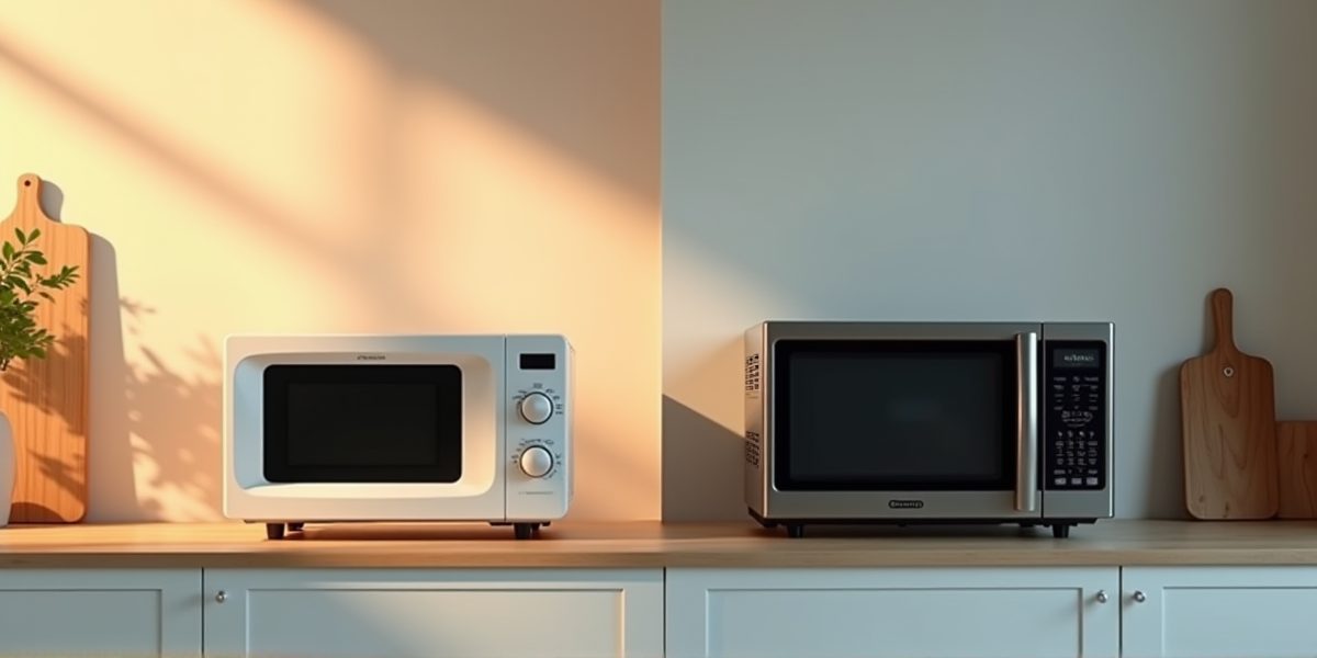 Микроволновка с вращающимся поддоном