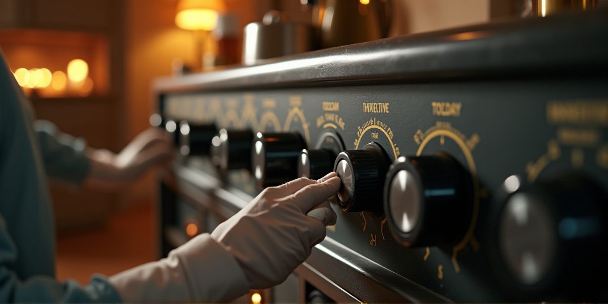 Механическое управление микроволновки