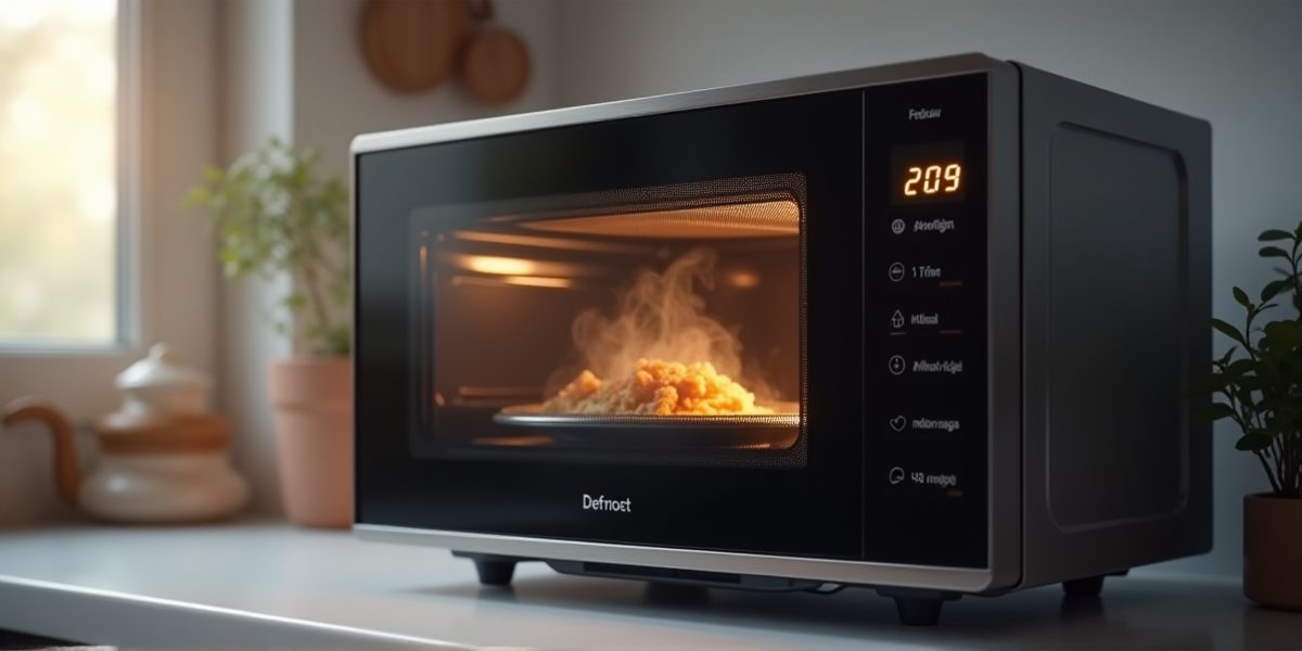 Микроволновка с механическим управлением