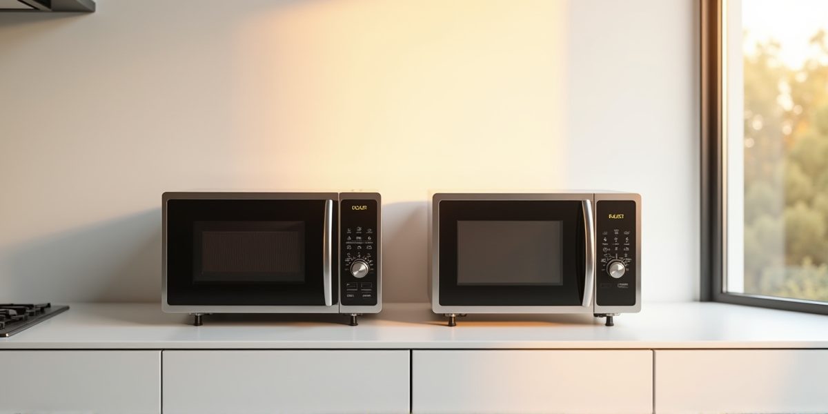 Стильная микроволновка в интерьере