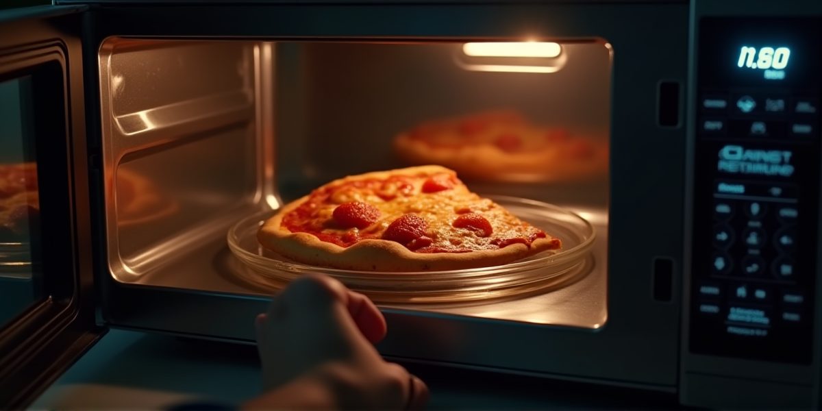 Схема внутреннего устройства микроволновой печи