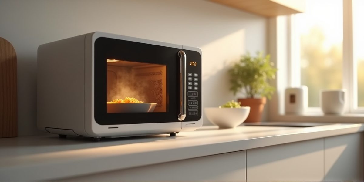 Микроволновка с цифровым дисплеем