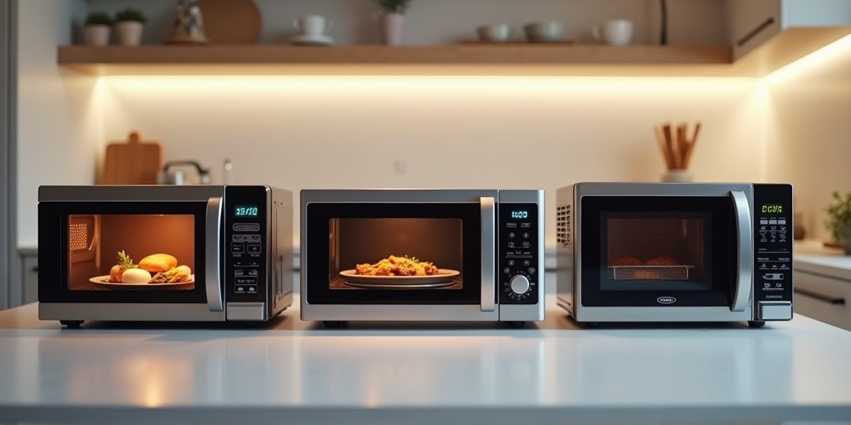 Микроволновка на кухне