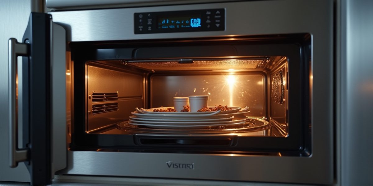 Схема работы микроволновой печи