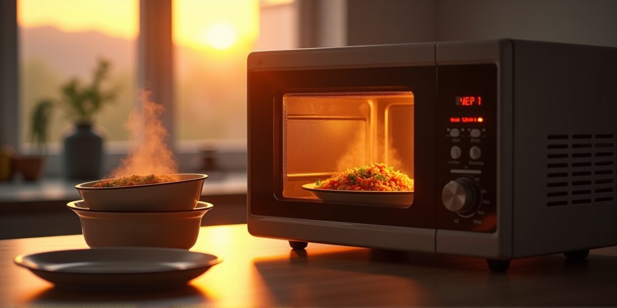 Принцип работы микроволновой печи