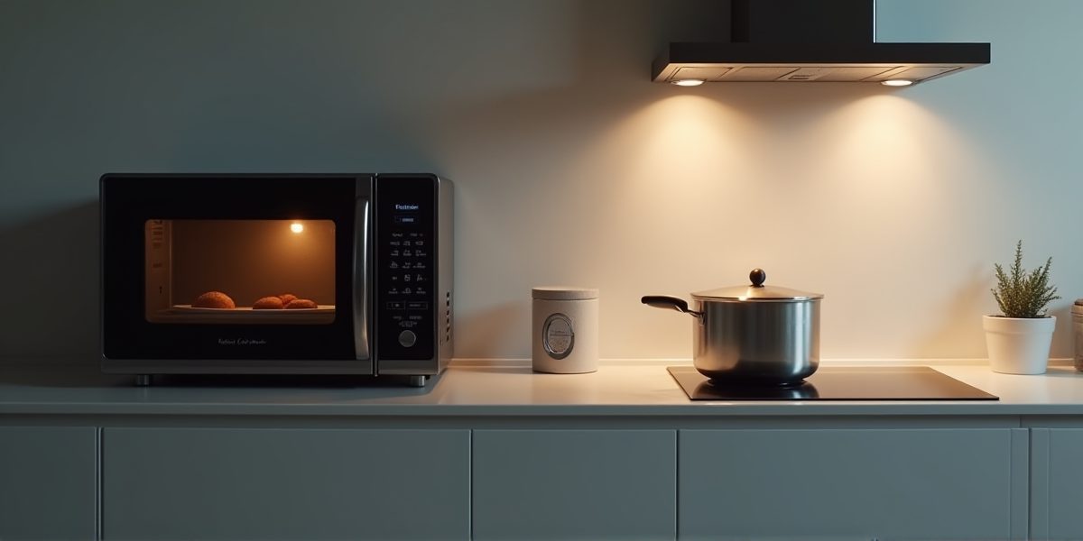 Микроволновка и электроплита: сравнение