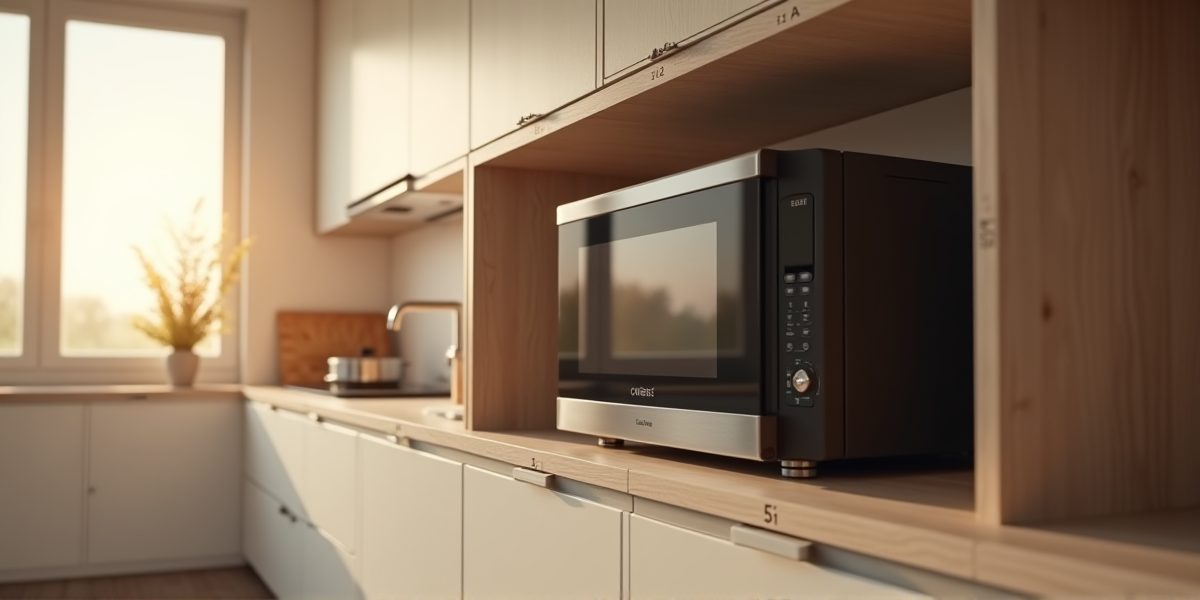 Глубина шкафа для микроволновки