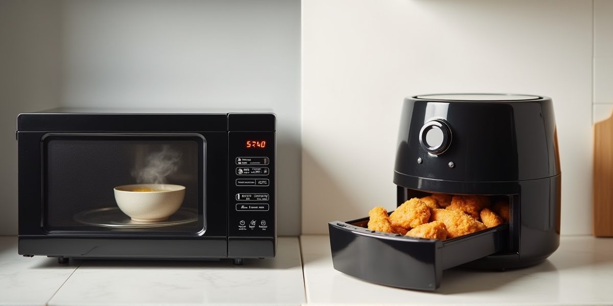 Сравнение микроволновки и аэрогриля