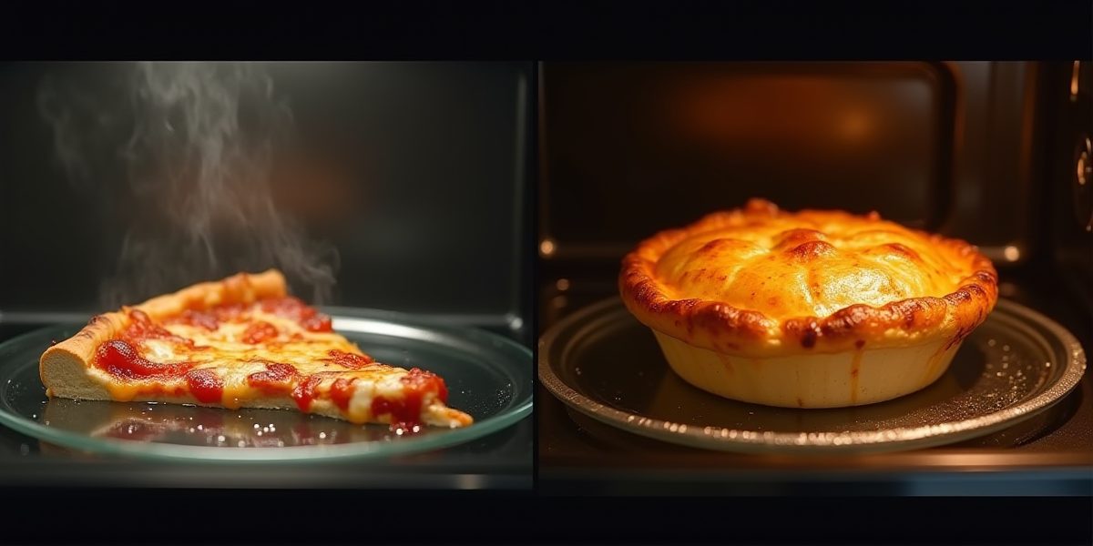 Микроволновка в кухне