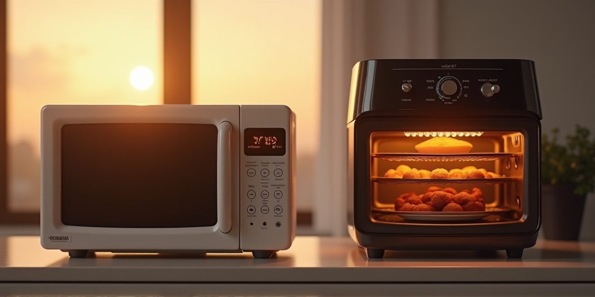 Аэрогриль в работе