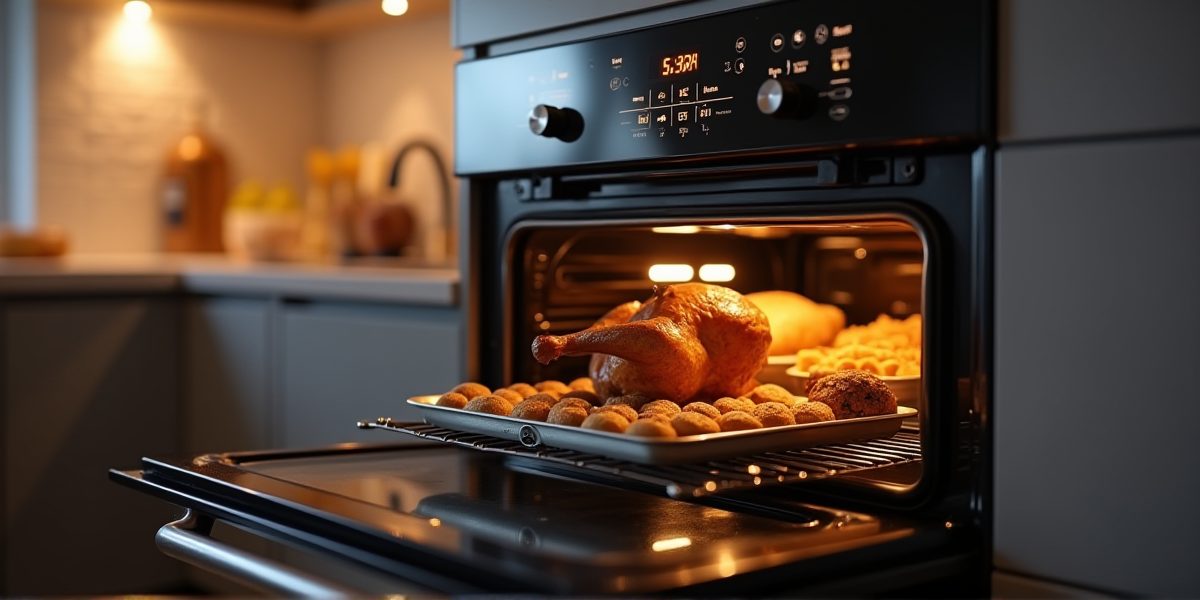 Электрическая духовка в современной кухне