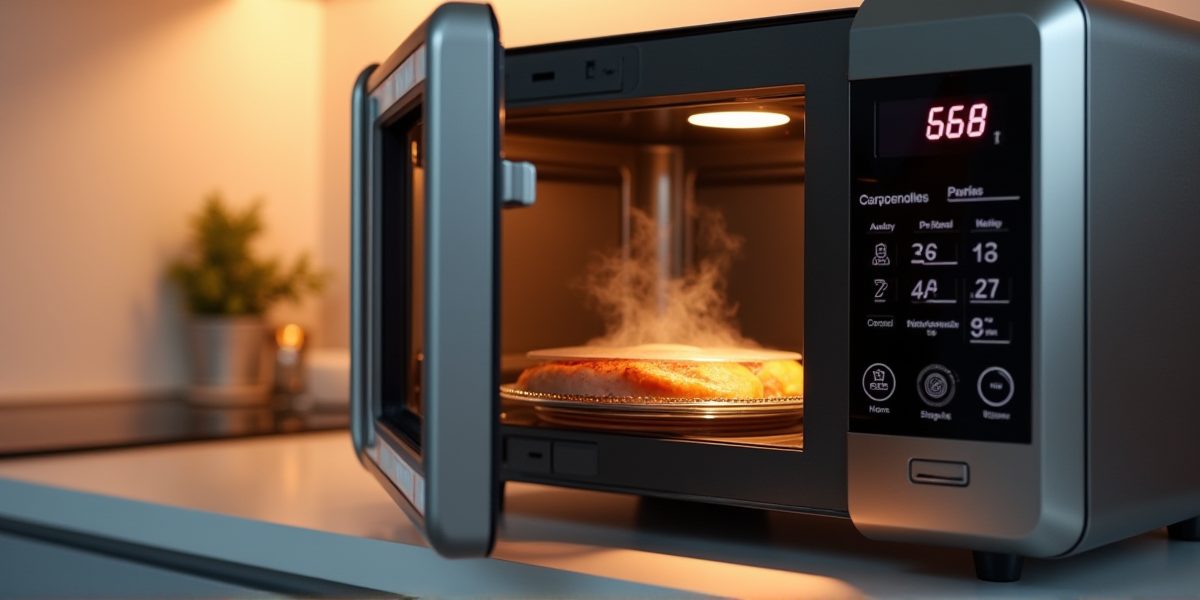 Микроволновка с грилем