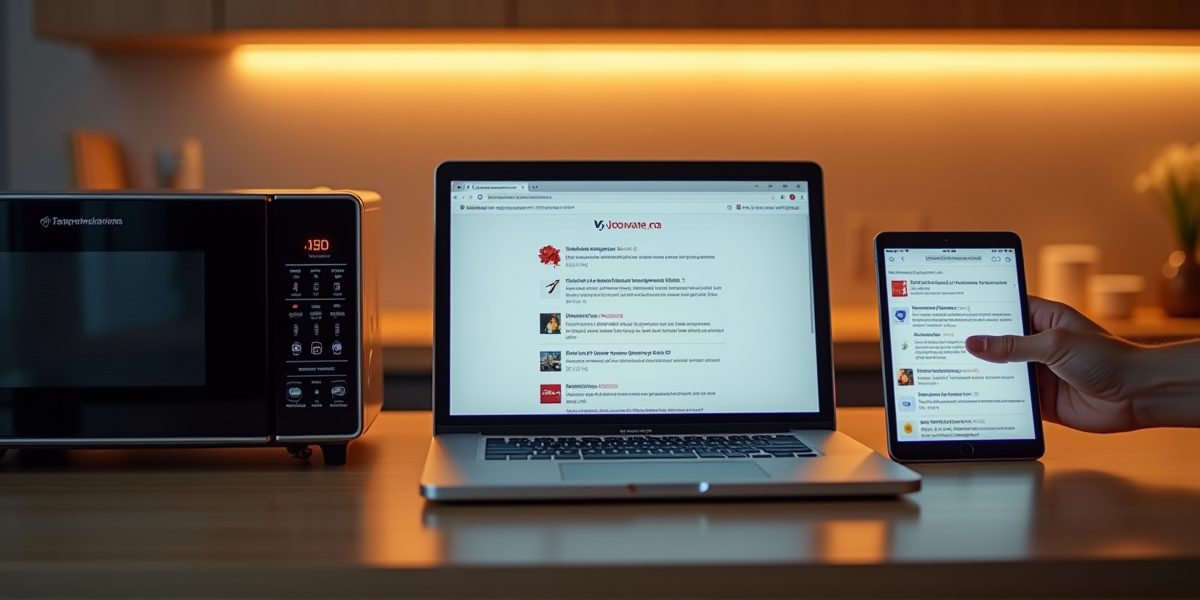 Микроволновка с удобной съемной решеткой