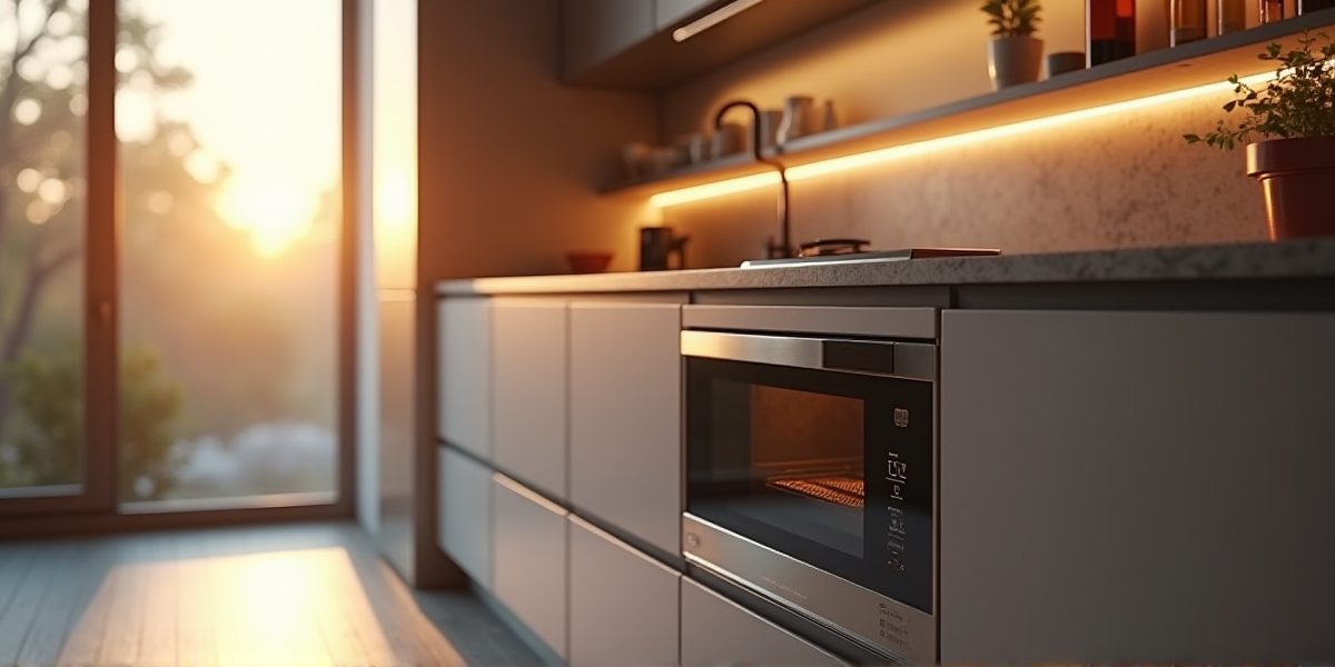 Встраиваемая микроволновка под столешницу