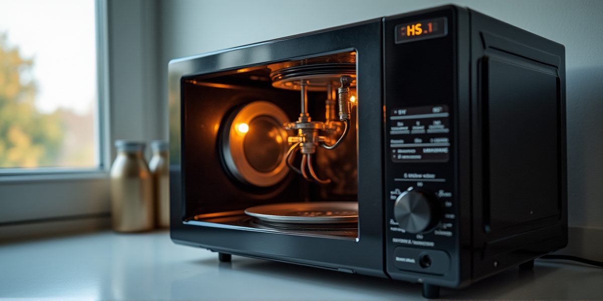 Датчик закрытия дверцы микроволновки