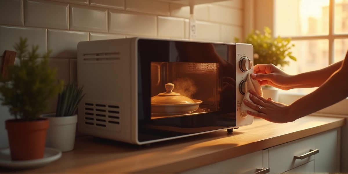 Микроволновка в интерьере