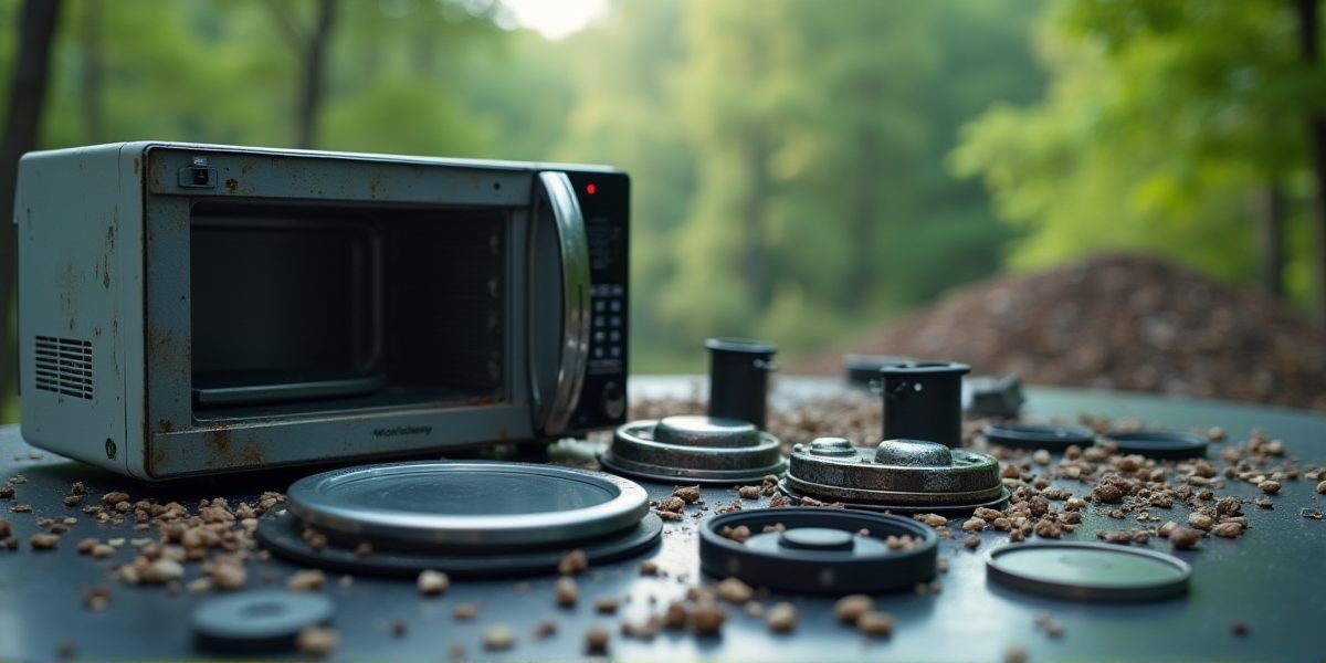 Экологически ответственная утилизация микроволновки