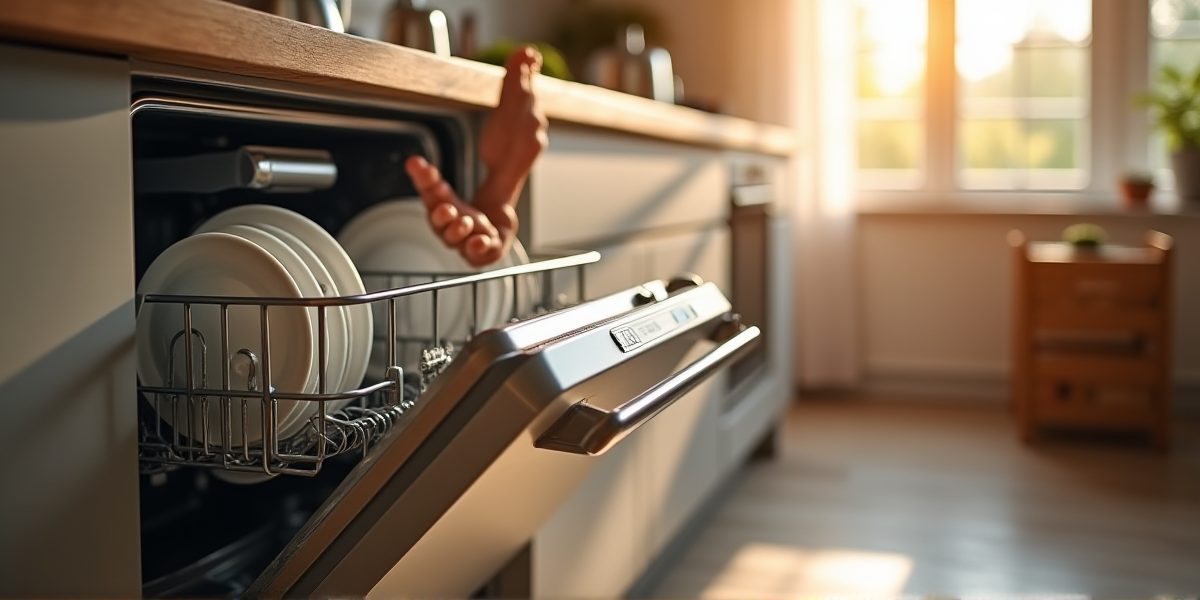 Регулируемые полки посудомоечной машины