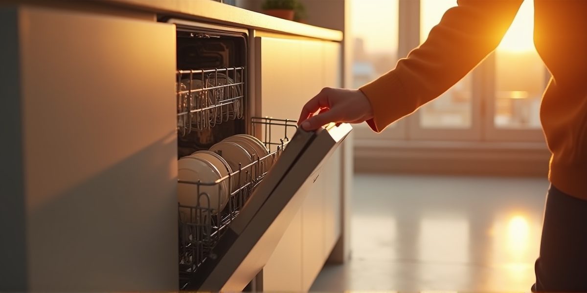 Тихая работа посудомоечной машины