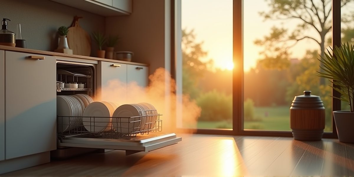 Тепловентиляционная сушка в посудомоечной машине