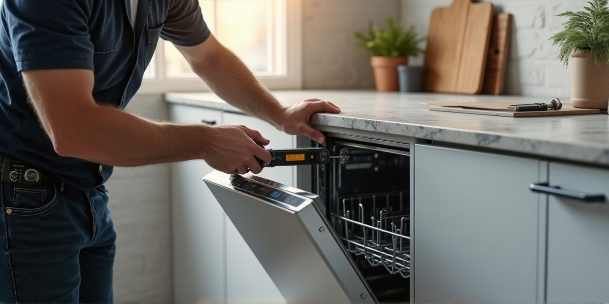 Подготовка ниши под посудомойку