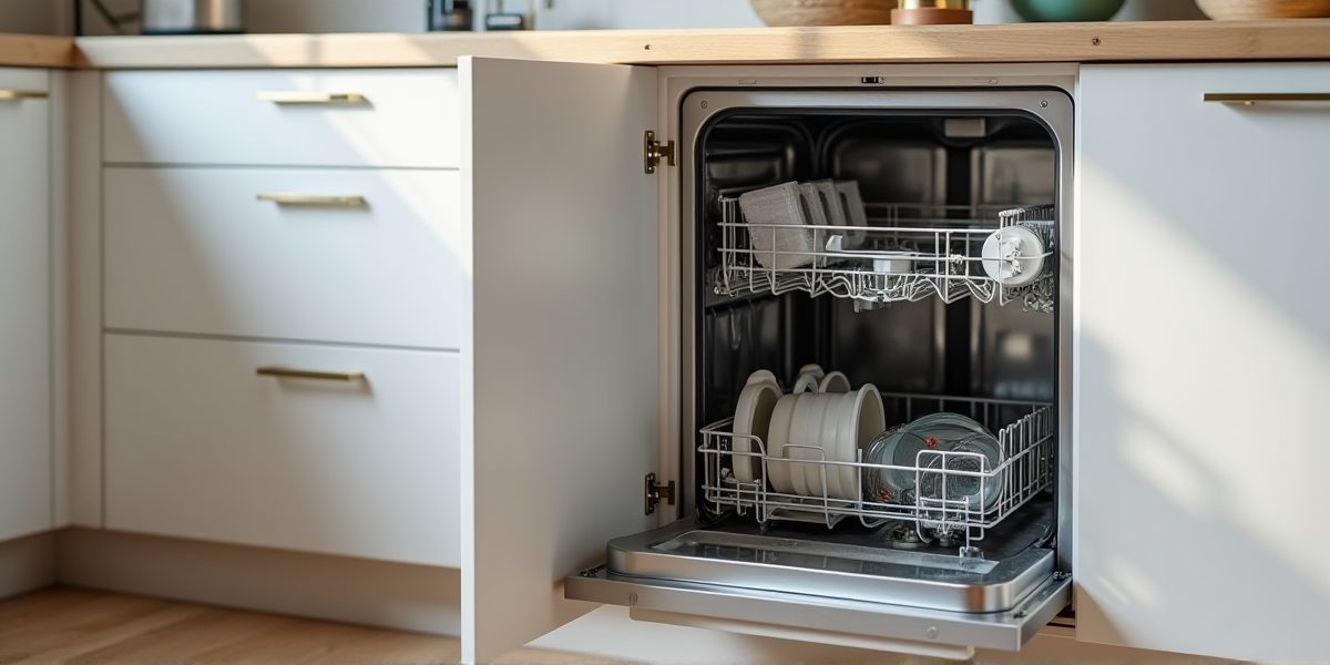 Профессиональная установка посудомоечной машины