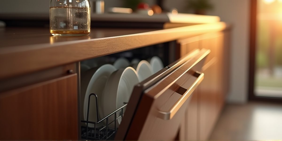 Эстетика встроенной посудомоечной машины