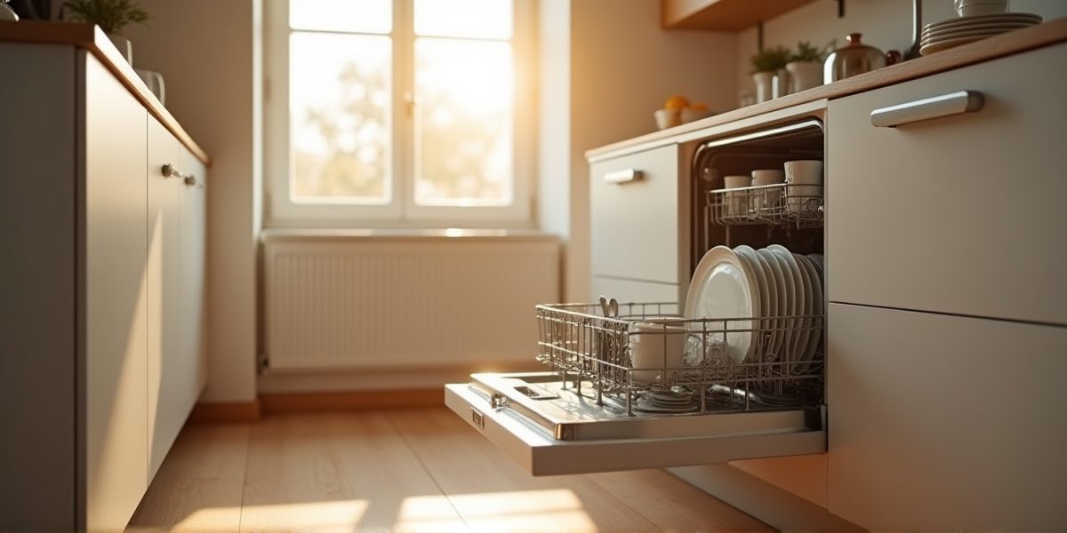 Панель управления компактной посудомойки