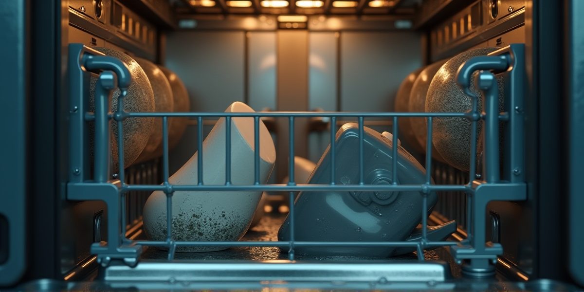 Внутренние компоненты посудомоечной машины