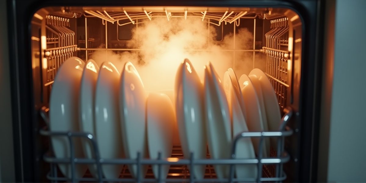 Биопленка на внутренних поверхностях посудомойки