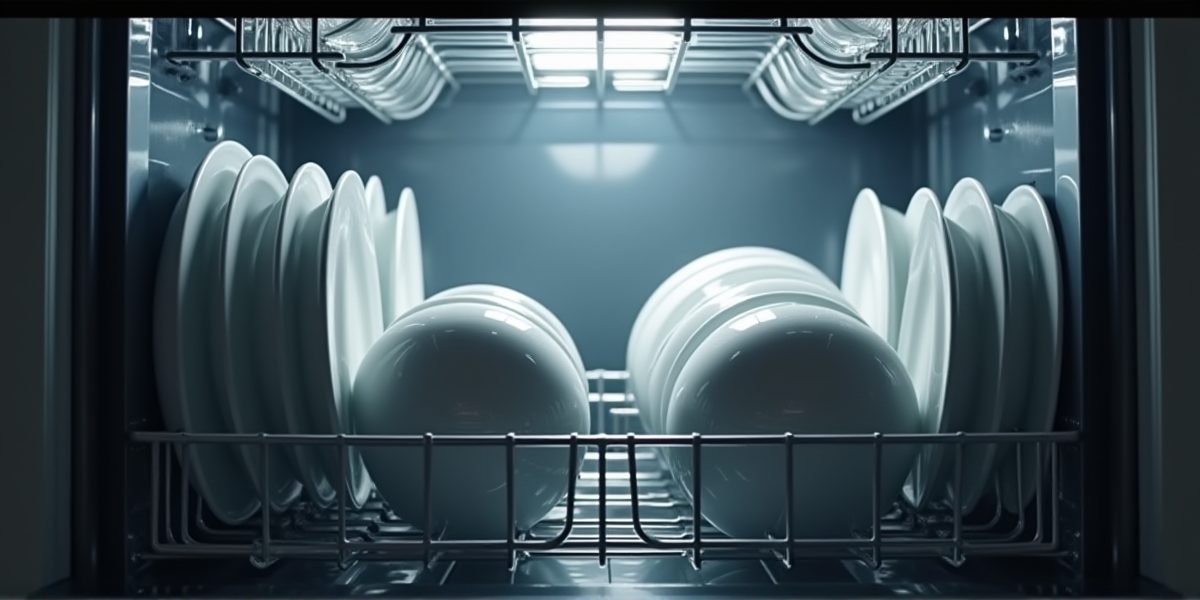 Ручная очистка посуды перед загрузкой