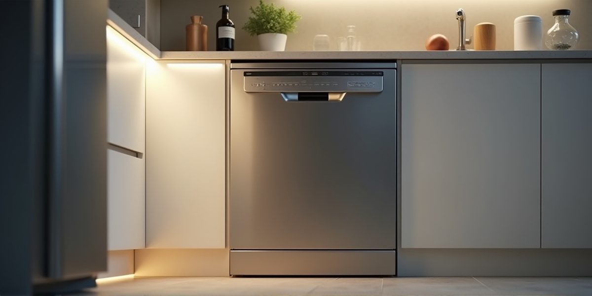 Посудомоечная машина в интерьере кухни