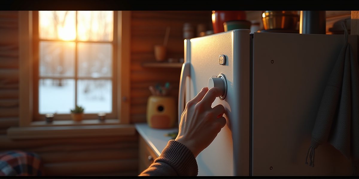 Холодильник на даче